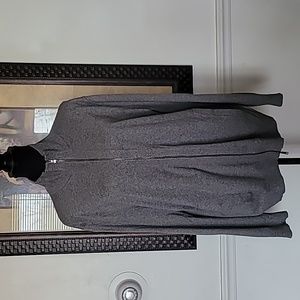 Banana Republic Men's Luxury Silk Blend Full Zip Sweater Sz L